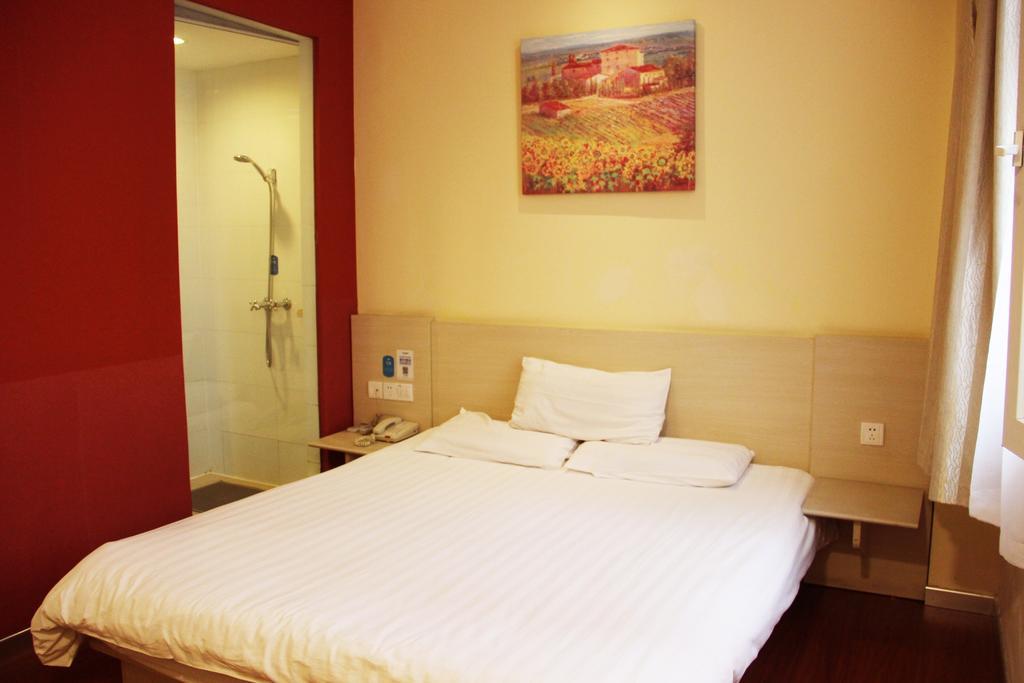 Hanting Hotel Hefei Railway Station Rum bild